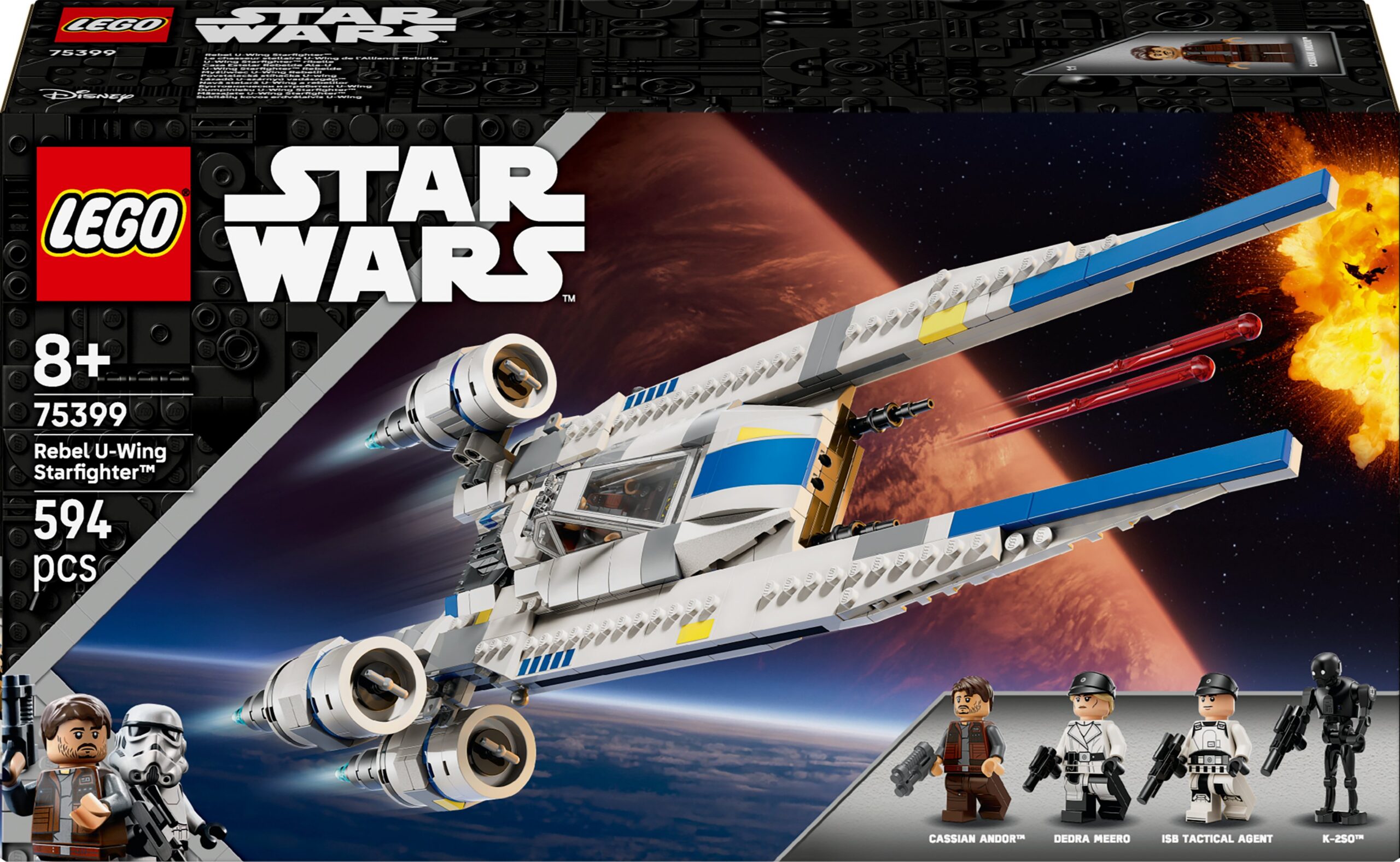 2_966182-4000x2463-1.jpg LEGO Star Wars 75399 Mässuliste U-Wing Starfighter - Pilt 1