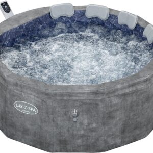 Bestway Lay-Z-Spa Carrara ThermaCore UltraFit Smart AirJet 6 välistingimustes kasutatav mullivann, 170 cm x 65 cm