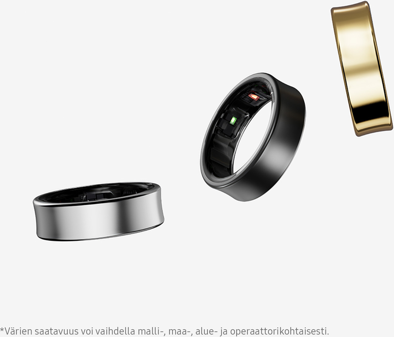 Samsung Galaxy Ring älysormus, Titanium Silver, koko 8 - Image 2