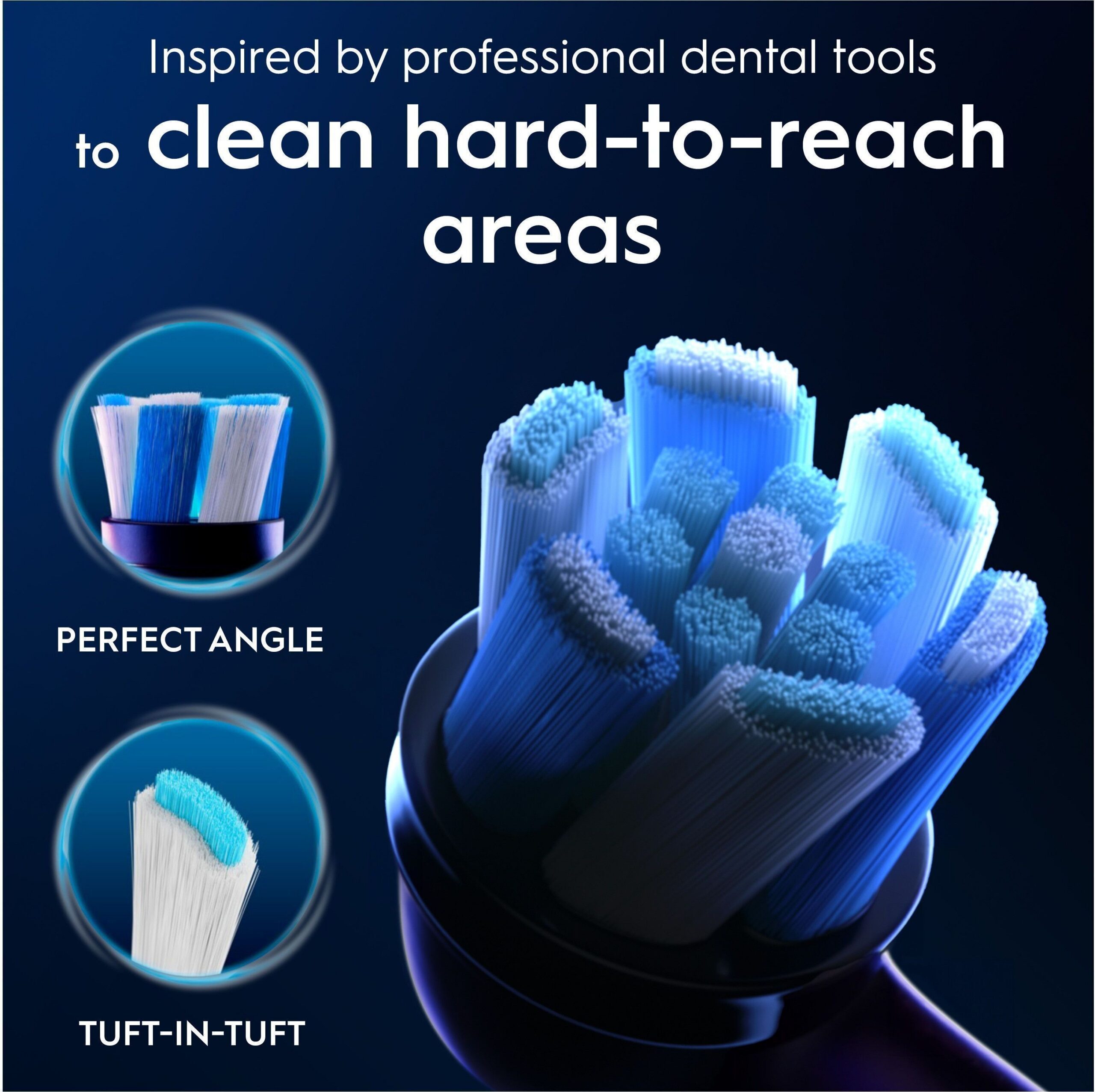 Oral-B iO Ultimate Clean vahetusharjad, 6 tk Must - Image 3