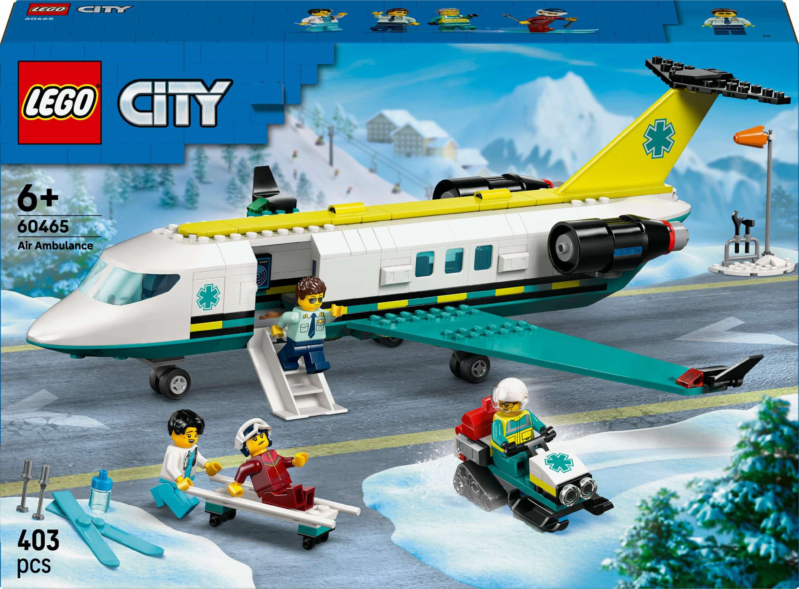 LEGO City 60465 Pääste kiirabilennuk