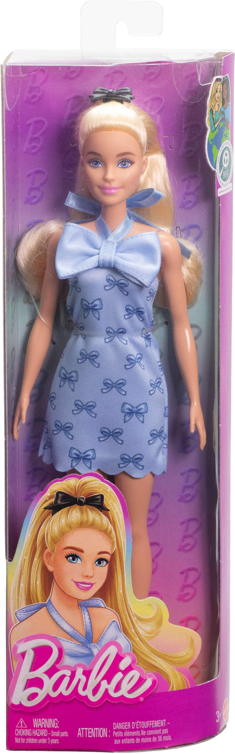 Barbie Fashionista nukk kikilipsuga kleidis