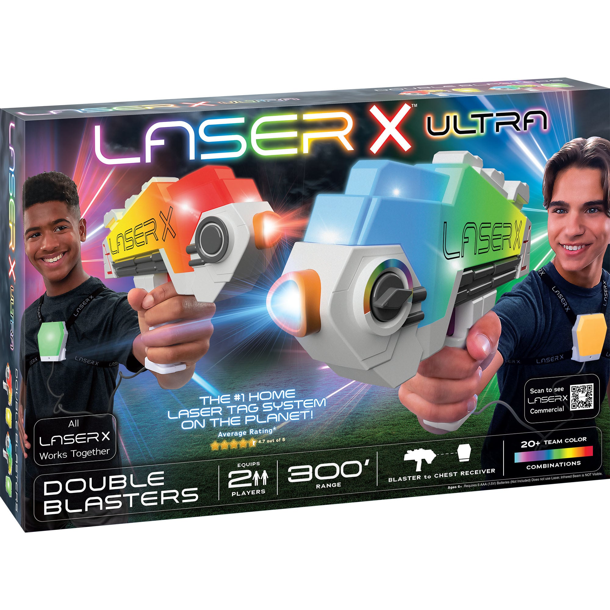 2_997672-2000x2000-1.jpg Laser X Ultra rinnavastuvõtja, laserpüstolimäng - Pilt 1