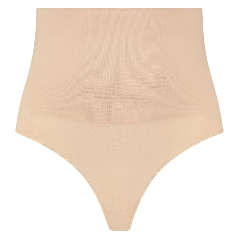 THONG STYLE SEAMLESS GIRDLE BEIGE SIZE S - Image 3