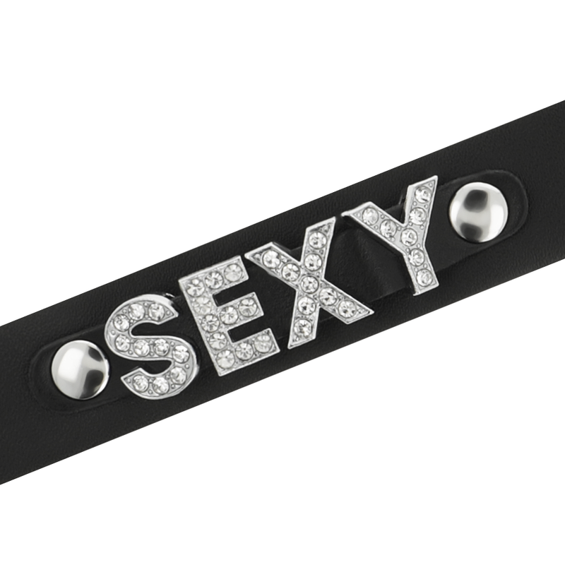 SEXY VEGAN LEATHER CHOKER - Image 4