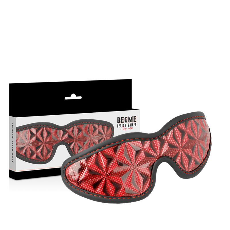 RED EDITION PREMIUM BLIND MASK WITH NEOPRENE LINING - Image 2