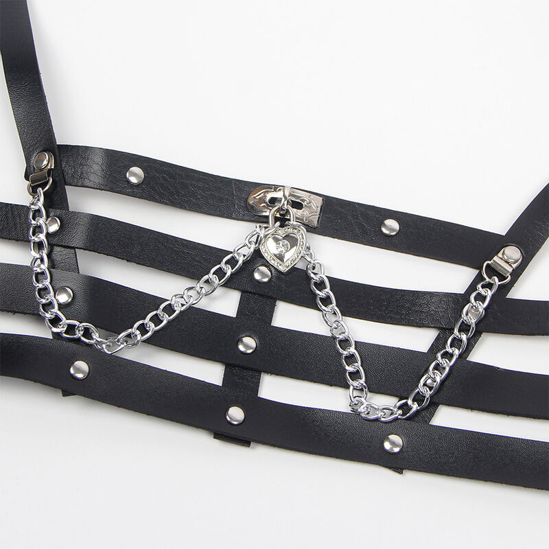 CORSET HARNESS WITH CHAINDETAIL ONE SIZE - Image 4