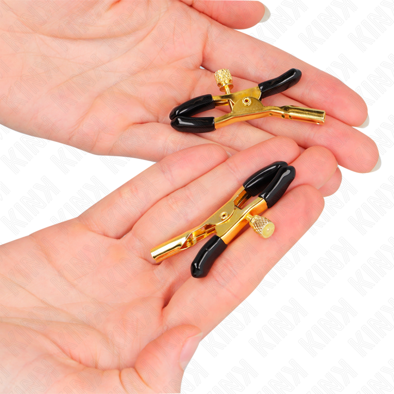GOLD NIPPLE CLAMPS 6 CM - Image 3