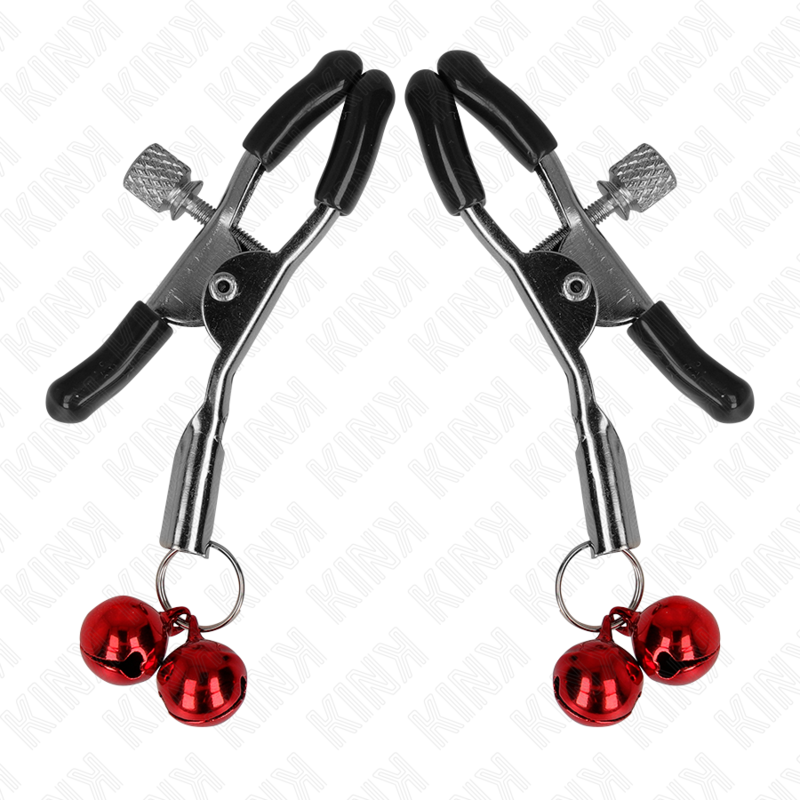 DOUBLE BELL NIPPLE CLAMP RED 6 CM - Image 2