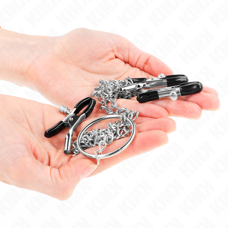 TRIPLE NIPPLE AND CLIT CLAMPS WITH CHAIN MODEL 0 - Image 3