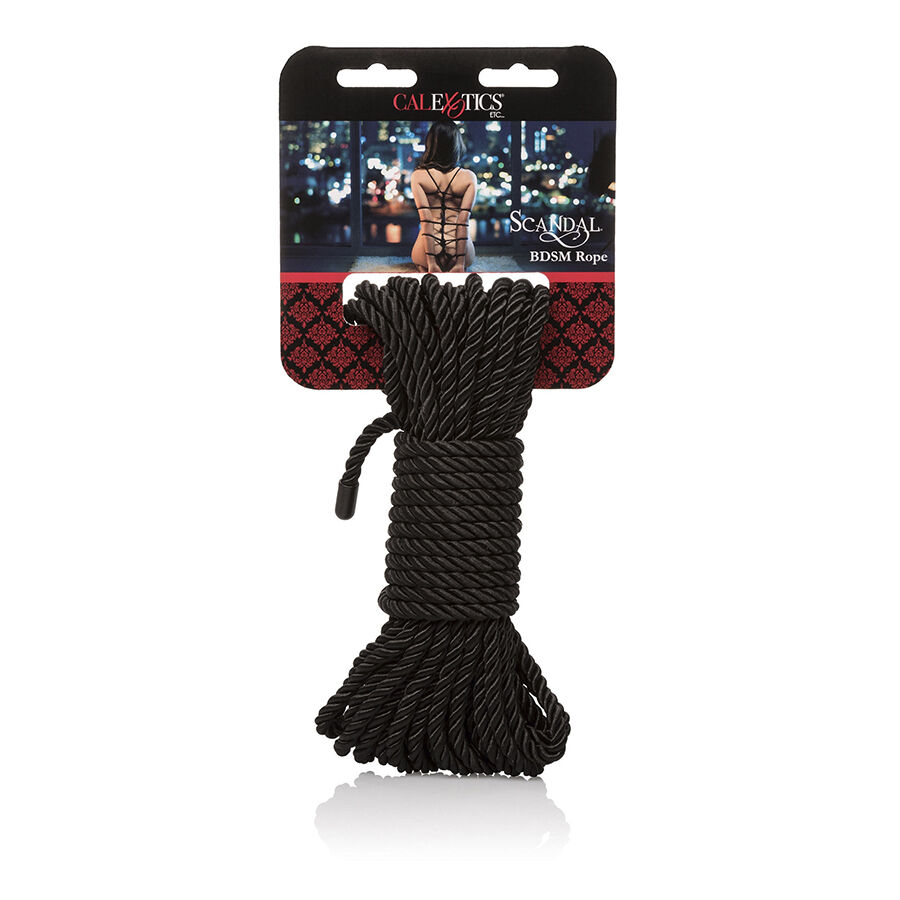 SCANDAL BLACK BDSM ROPE 10 M