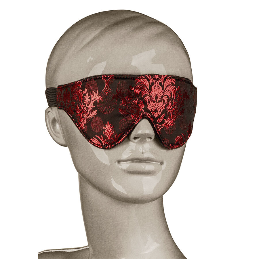 SCANDAL OPAQUE EYE MASK WITH RED DETAILS - Image 2