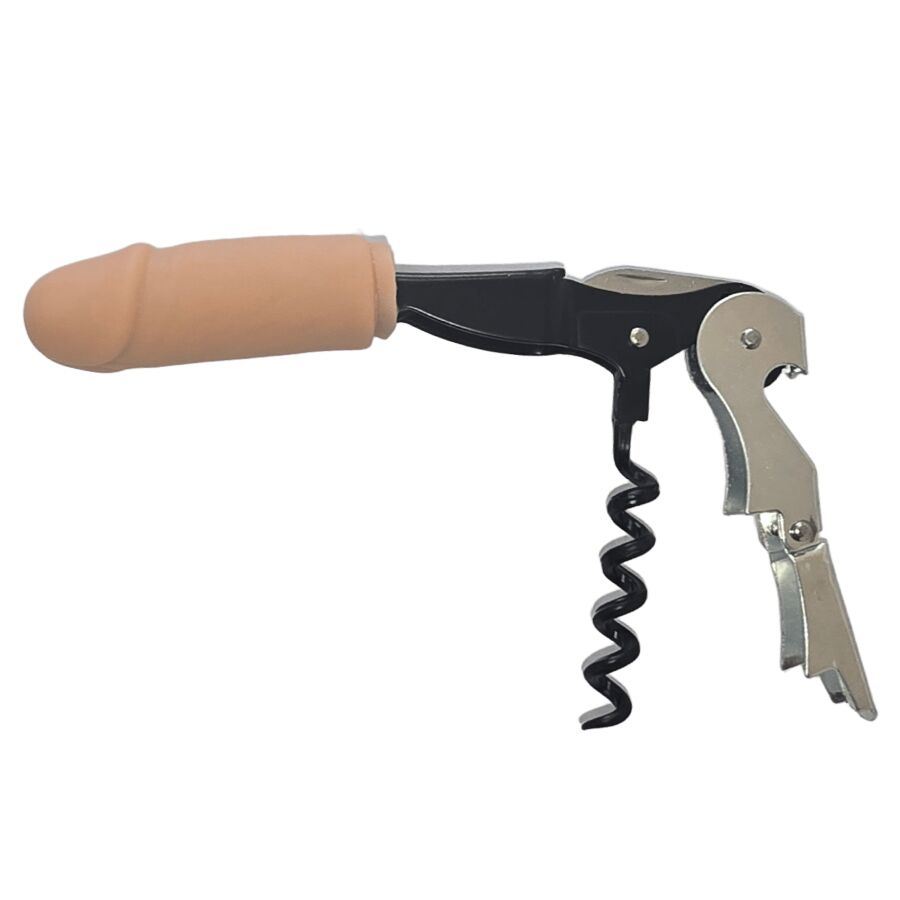 PENIS WINE OPENER LIGHT TONE