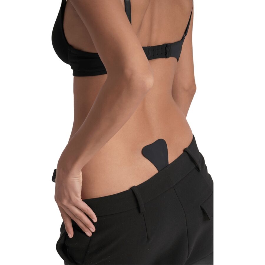 ADHESIVE THONG BLACK ONE SIZE - Image 2
