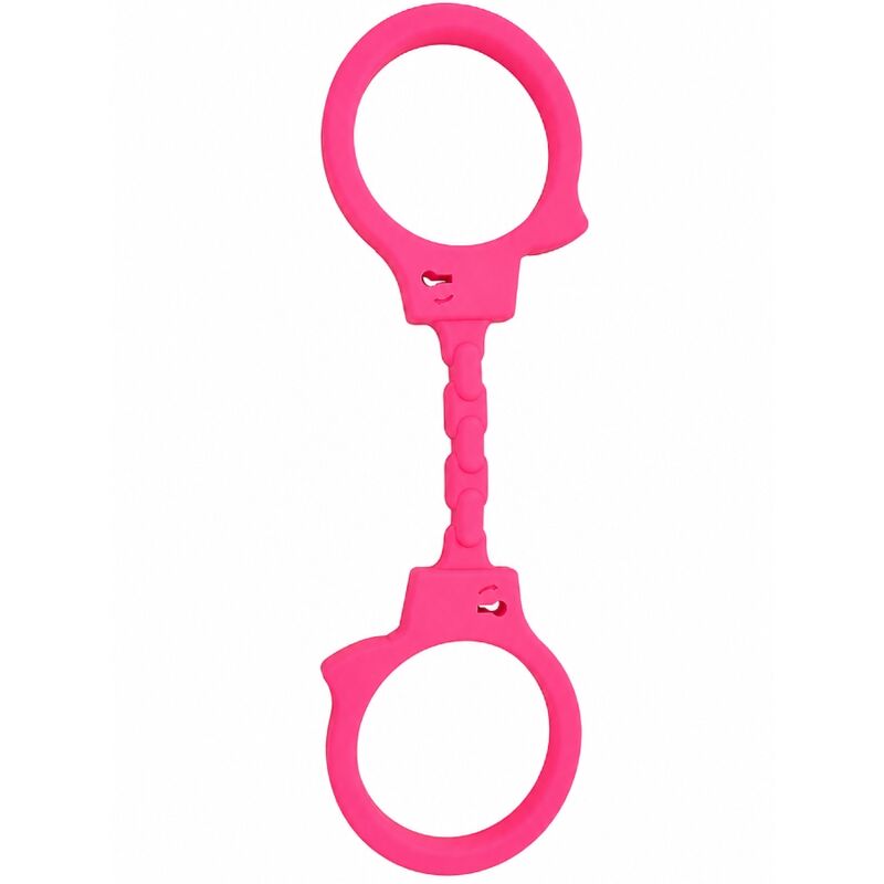 SILICONE HANDCUFFS PINK