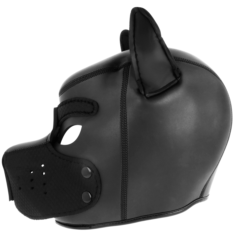 NEOPRENE DOG MASK WITH REMOVABLE MUZZLE M - Image 2