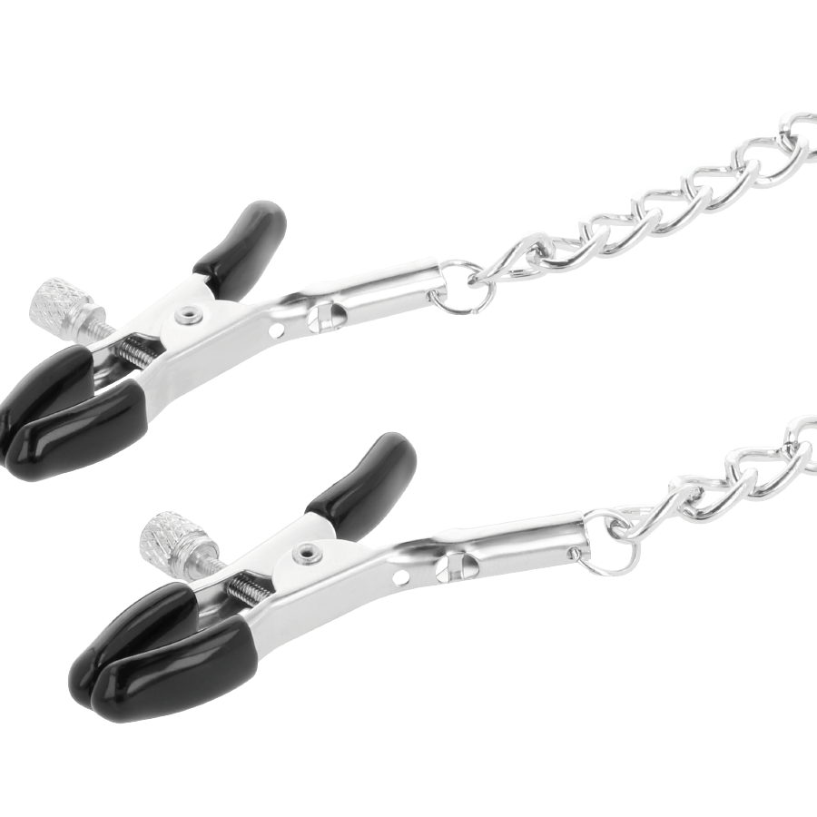 COLLAR WITH NIPPLE CLAMPS BLACK - Image 3