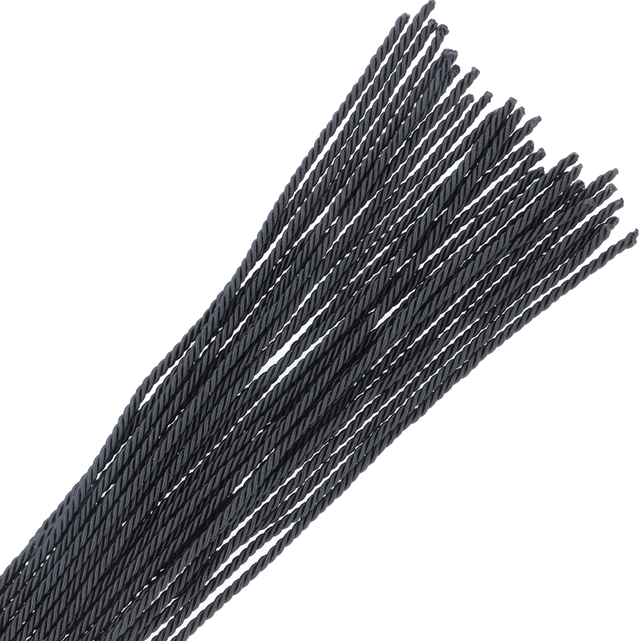 BLACK BONDAGE WHIP 50CM - Image 3