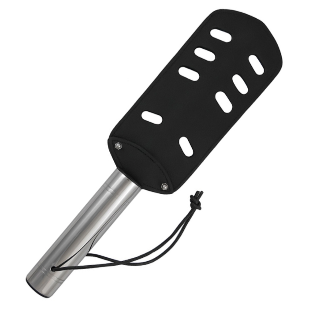 THE PADDLE ORIGINAL LEATHER AND METAL WITH HOLES