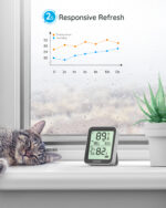 Govee Bluetooth-termomeeter, hügromeeter, juhtmevaba temperatuuri- ja niiskusemõõtja - Pilt 4