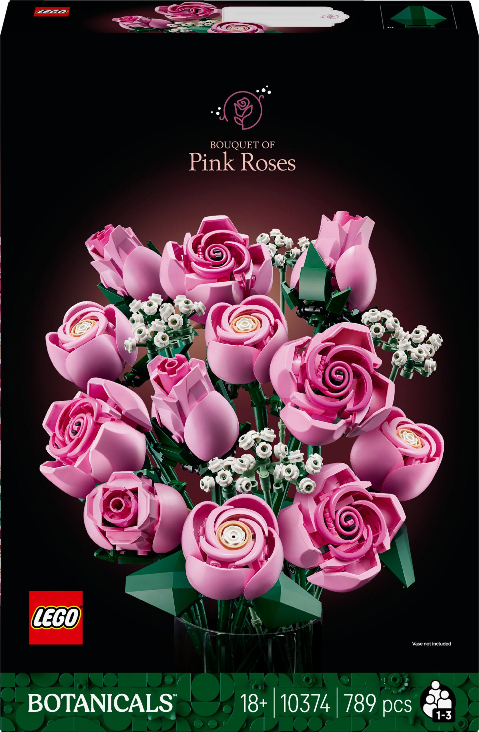 LEGO Botanicals 10374 Pink Rose Kimp
