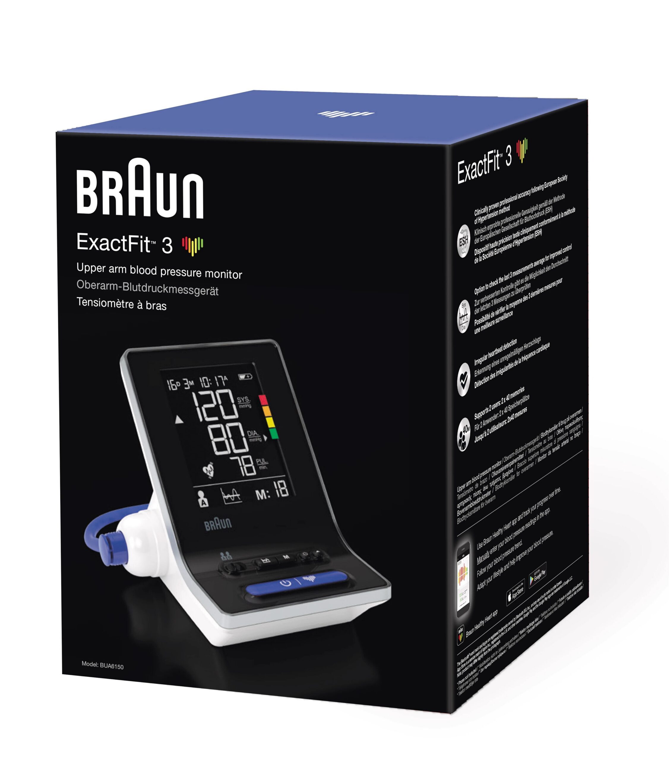 Braun ExactFit 3 vererõhumõõtja