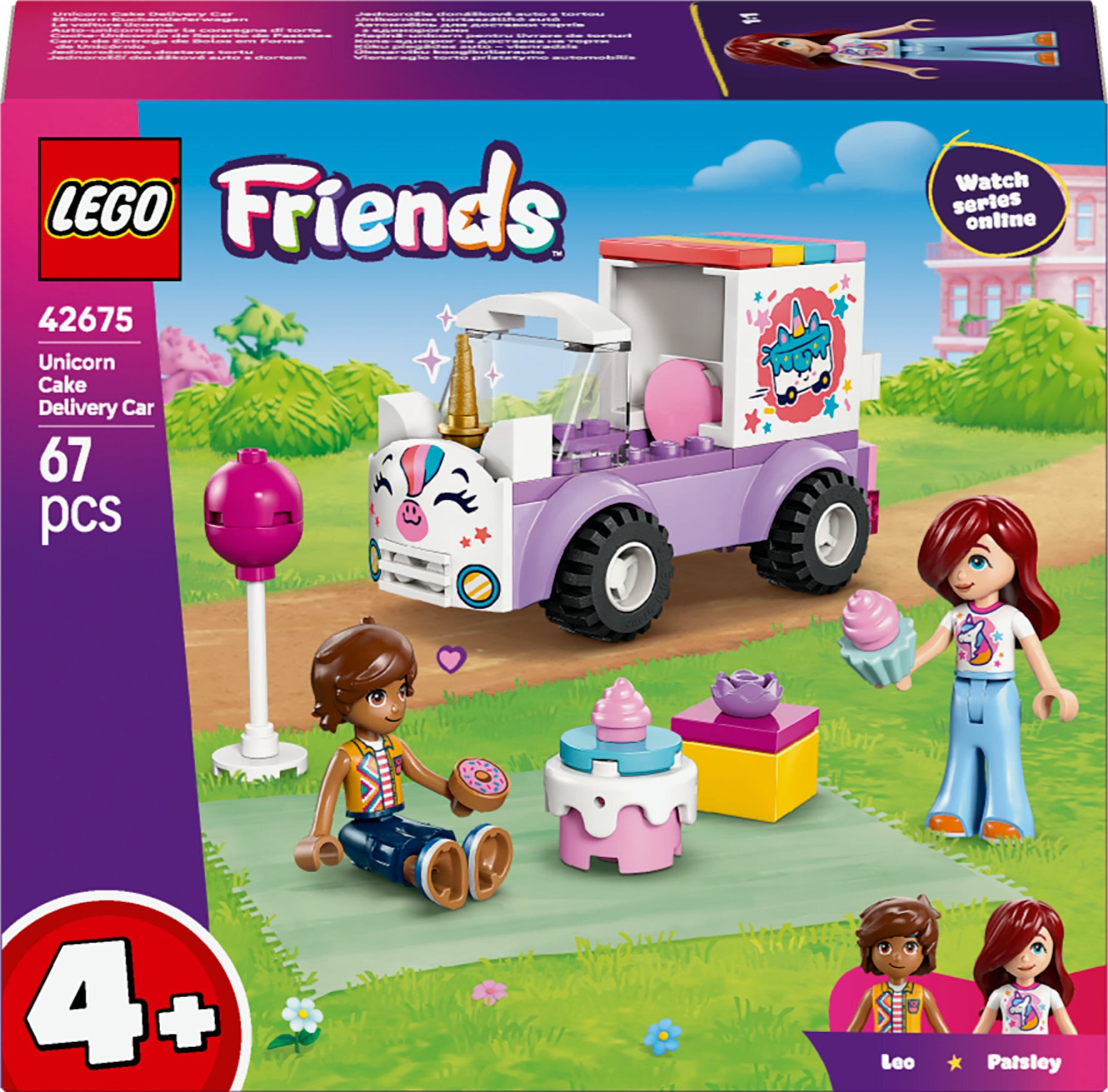LEGO Friends 42675 Ükssarviku koogikäru