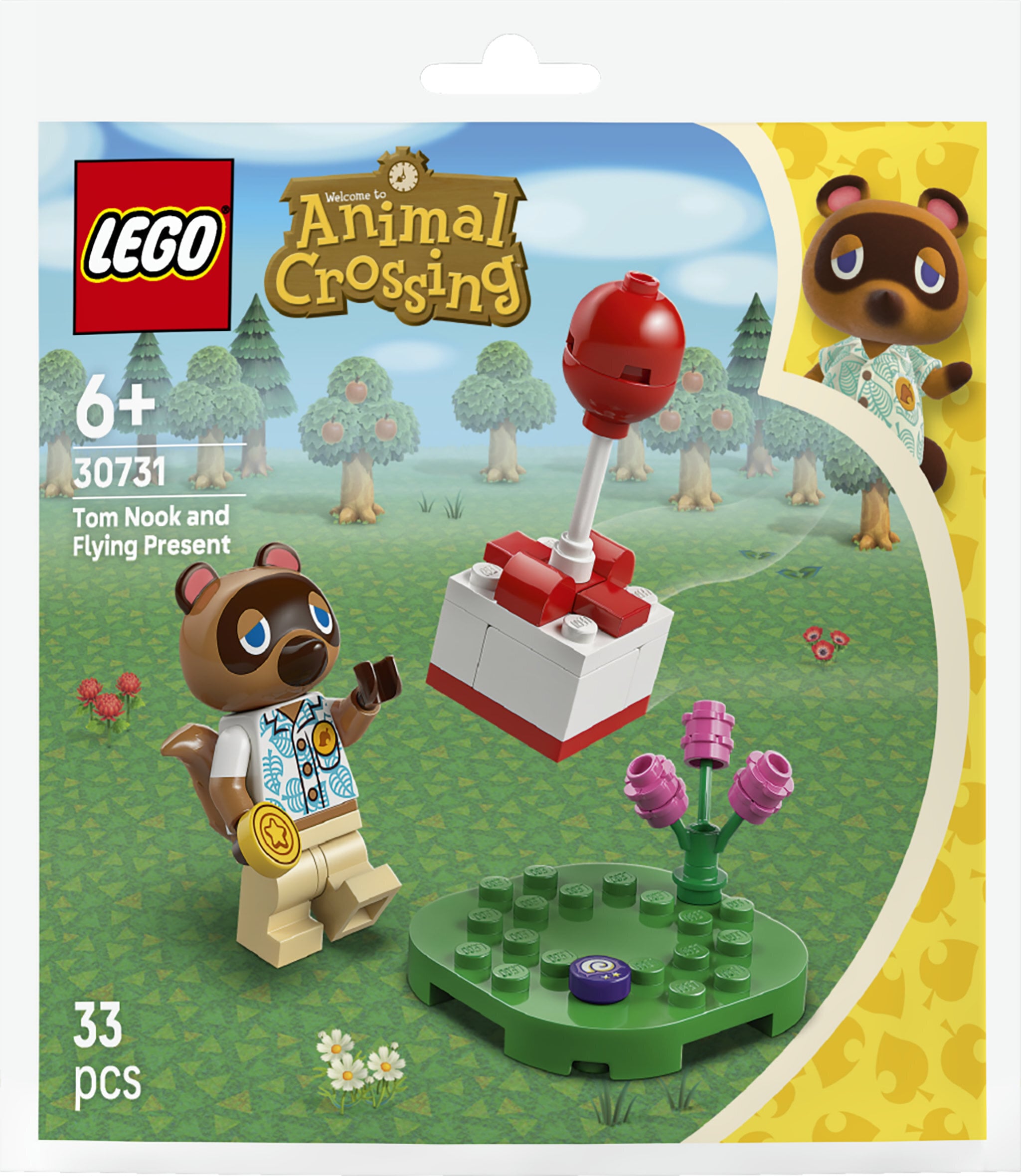 LEGO Animal Crossing 30731 Tom Nook ja lendav kingitus
