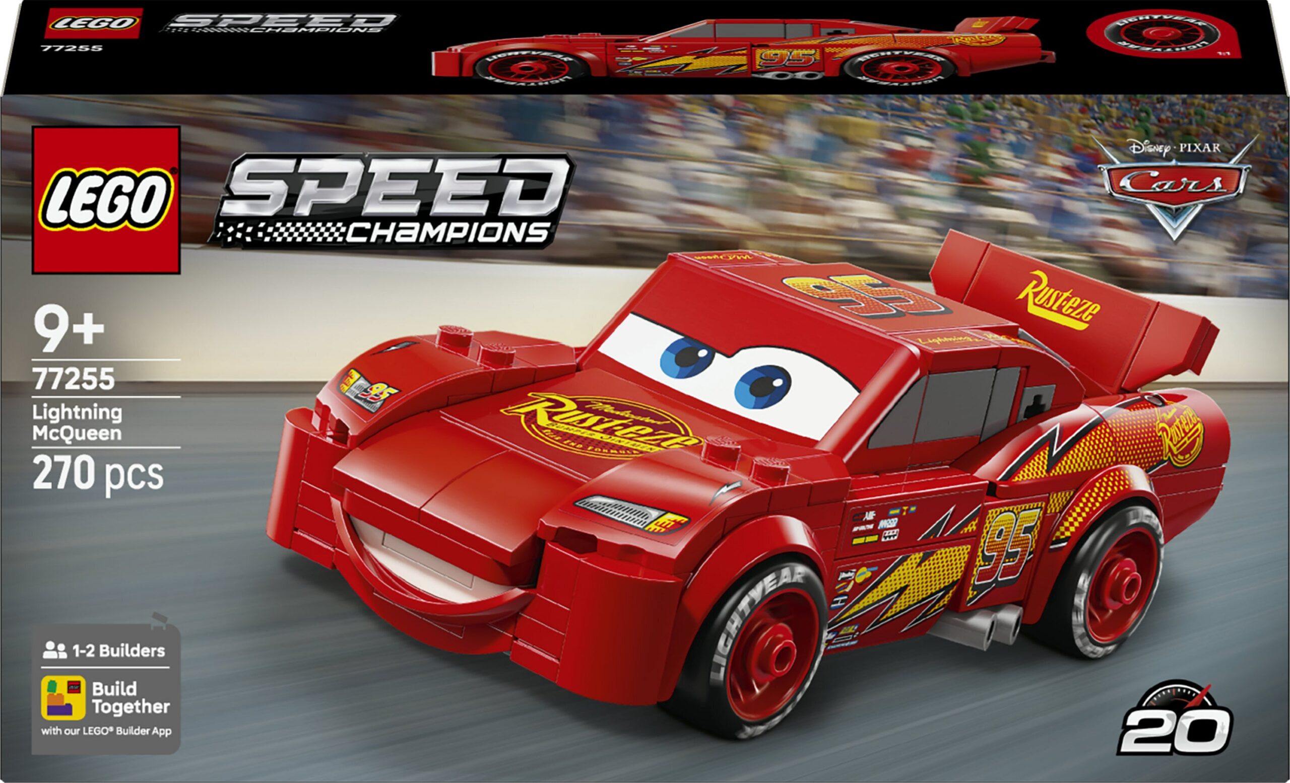 2_1018661-2984x1812-1.jpg LEGO Speed Champions 77255 - Lightning McQueen - Pilt 1