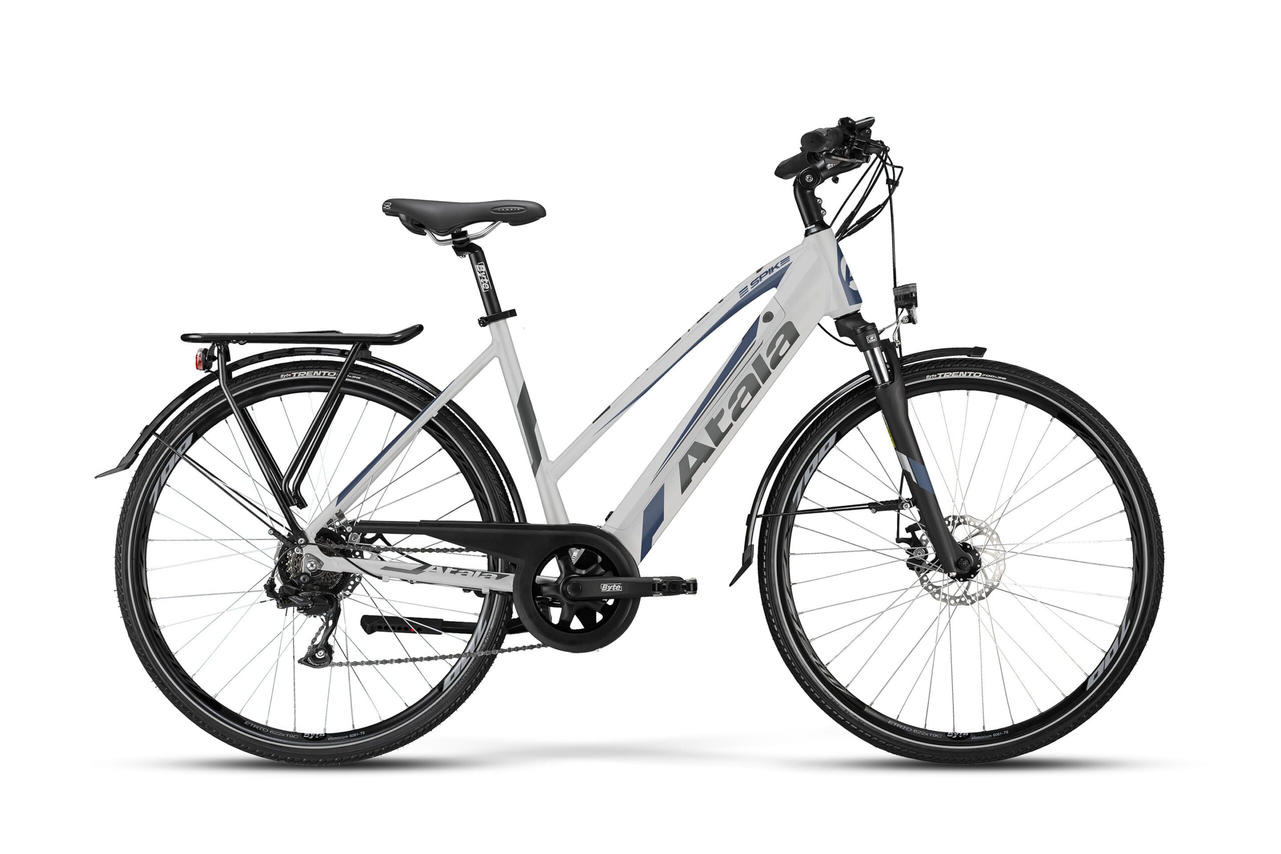 Atala E-SPIKE 28" 7.5 LADY elektriratas, 49 cm, hall/sinine