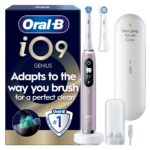Oral-B iO9 elektriline hambahari, roosa + laadimiskott