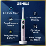 Oral-B iO9 elektriline hambahari, roosa + laadimiskott - Pilt 3
