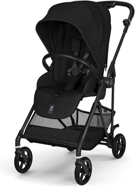 CYBEX Melio Carbon jalutuskäru, maagiline must