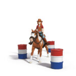 Schleich Hannah lääneseikluste ratsafiguur - Pilt 3