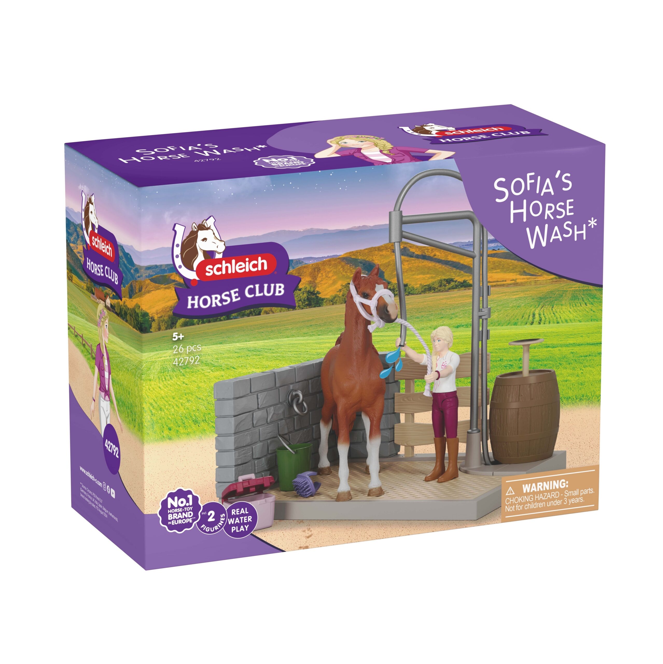 Schleich Sofia hobusepesujaam