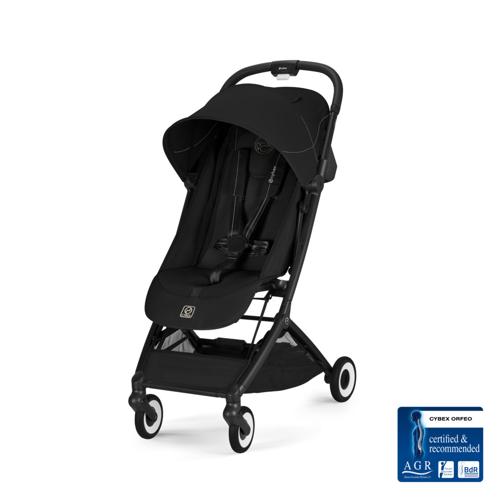 CYBEX Orfeo jalutuskäru, maagiline must