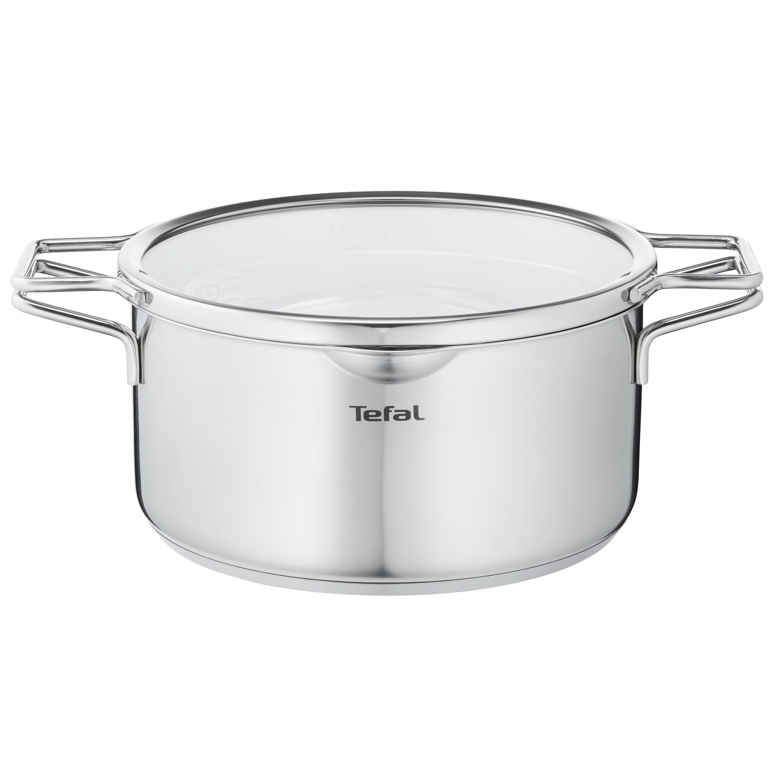 Tefal Nordica kastrul 20 cm / 2,7 L, roostevaba teras