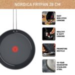 Tefal Nordica praepann 28 cm, keraamiline/roostevaba teras - Pilt 3