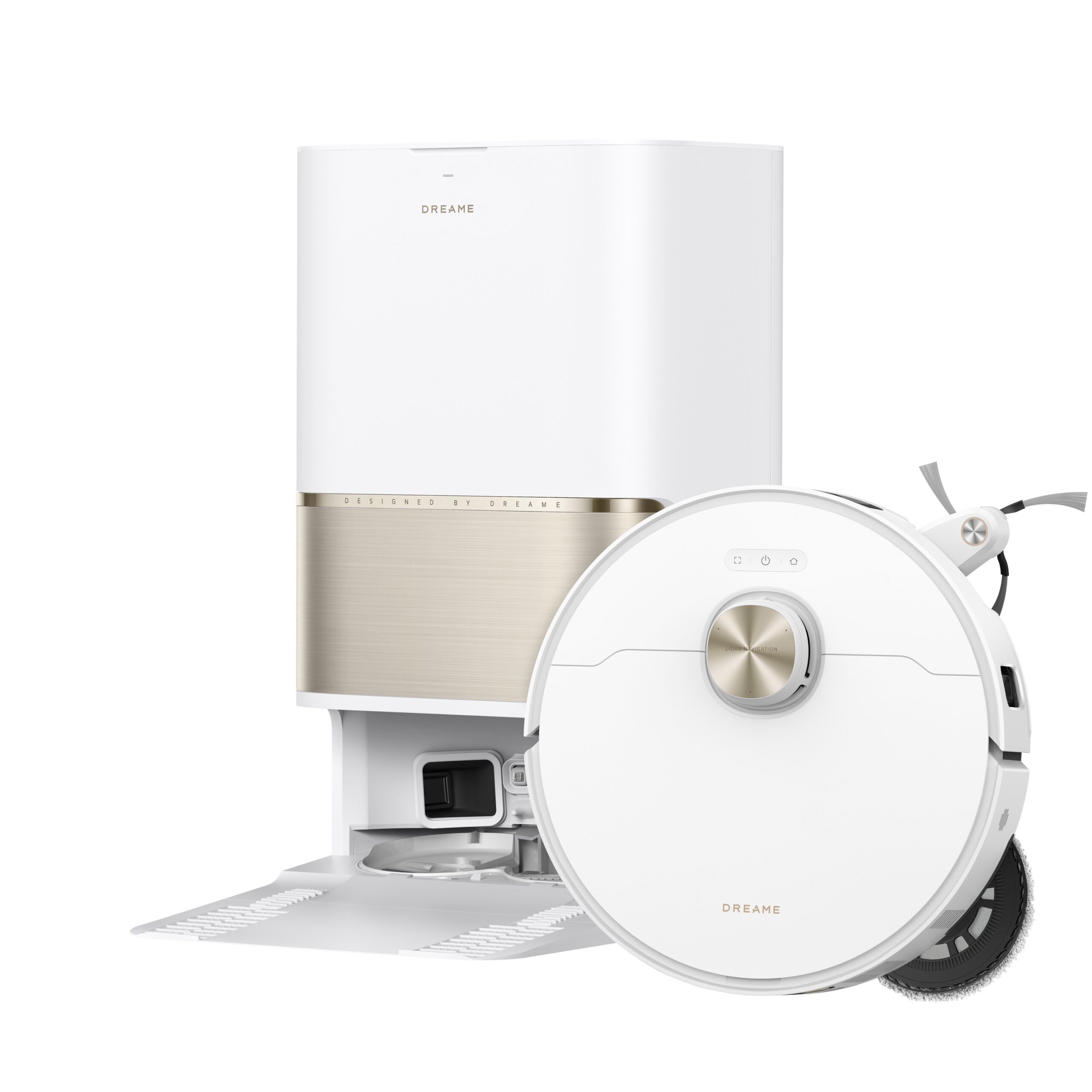 Dreame L50s Pro Ultra robottolmuimeja, valge