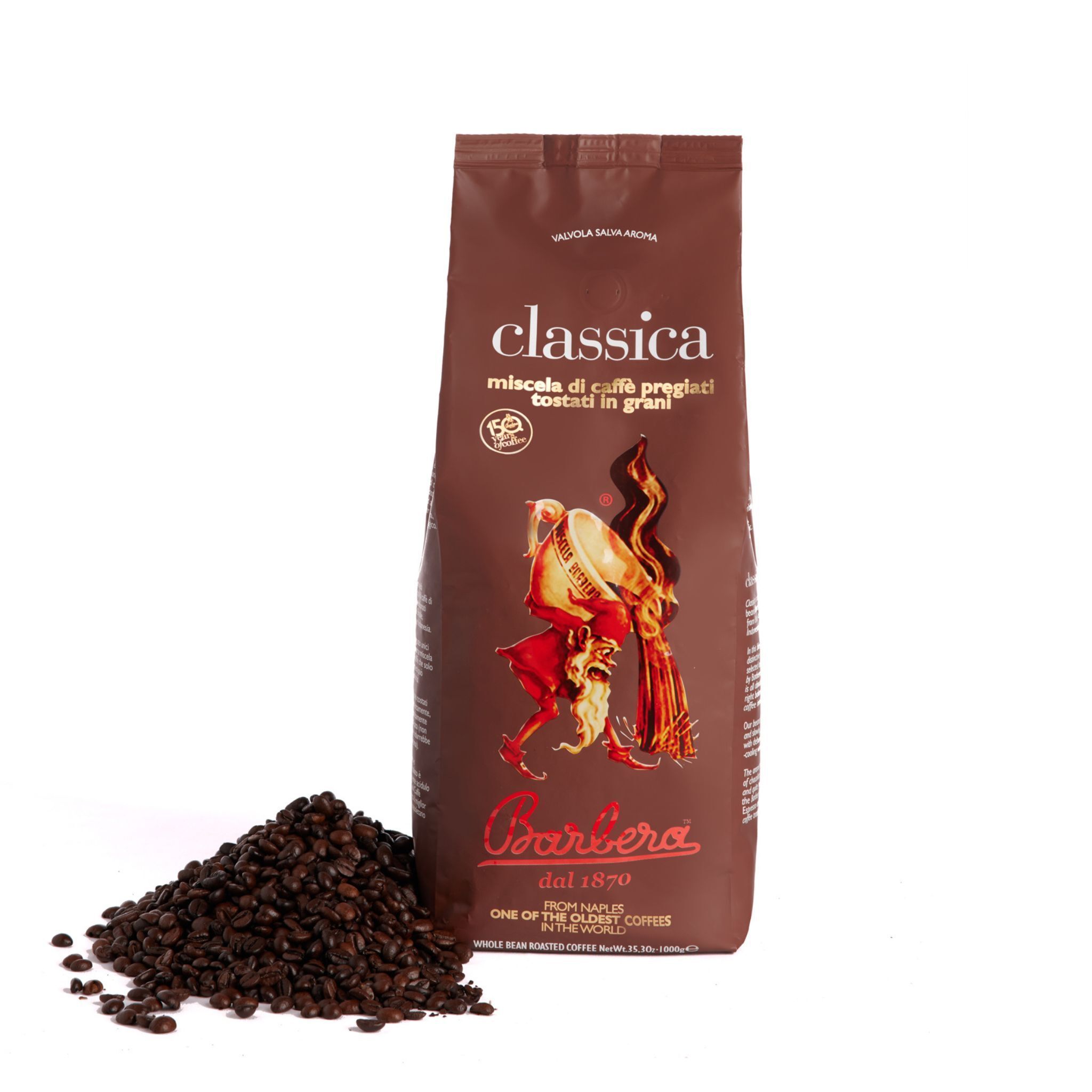 Barbera Classica kohvioad, 1 kg
