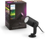 Philips Lily HUE õue valge meeleolu ja värvi lisavalgusti 24 V nutika aiavalgusti komplektile, antratsiit, õues kasutamiseks, 8W - Pilt 5