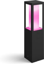 Philips Hue Impress Outdoor nutikas pollarvalgusti, must, madal, 40 cm, 1200 lm - Pilt 3