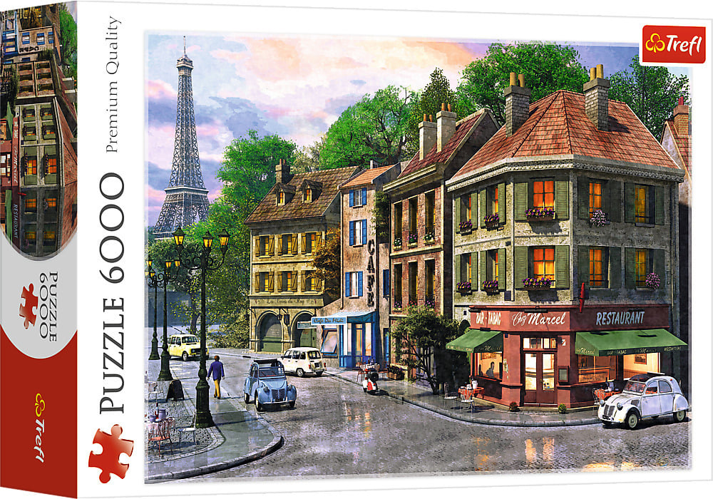 Trefl Paris Streets pusle, 6000 tükki