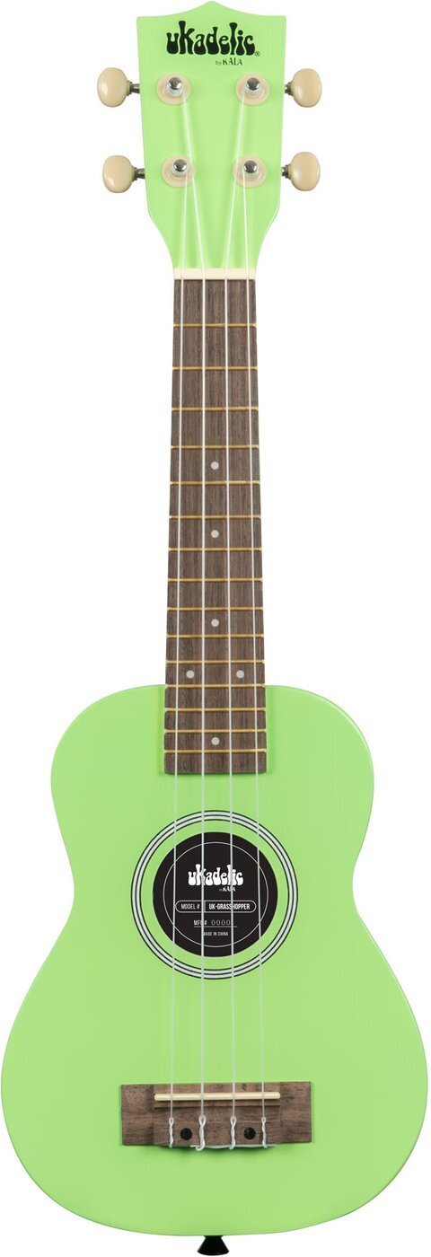 Kala Ukadelic Grasshopper Soprano ukulele, heleroheline - Image 2