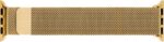 Wave terasest punutud rihm, Apple Watch 38 / 40 / 41 / 42 mm, kuldne - Pilt 2