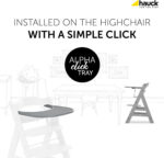 Hauck Alpha Click Tray söögitooli alus, hall - Pilt 2
