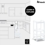 Hauck Learn N Explore astmelaud, valge - Pilt 2