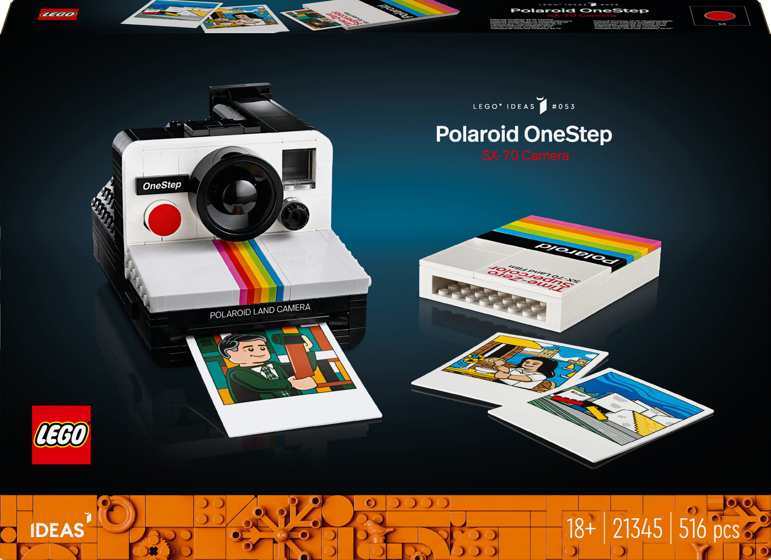 LEGO Ideas 21345 - Polaroid OneStep SX-70 kaamera