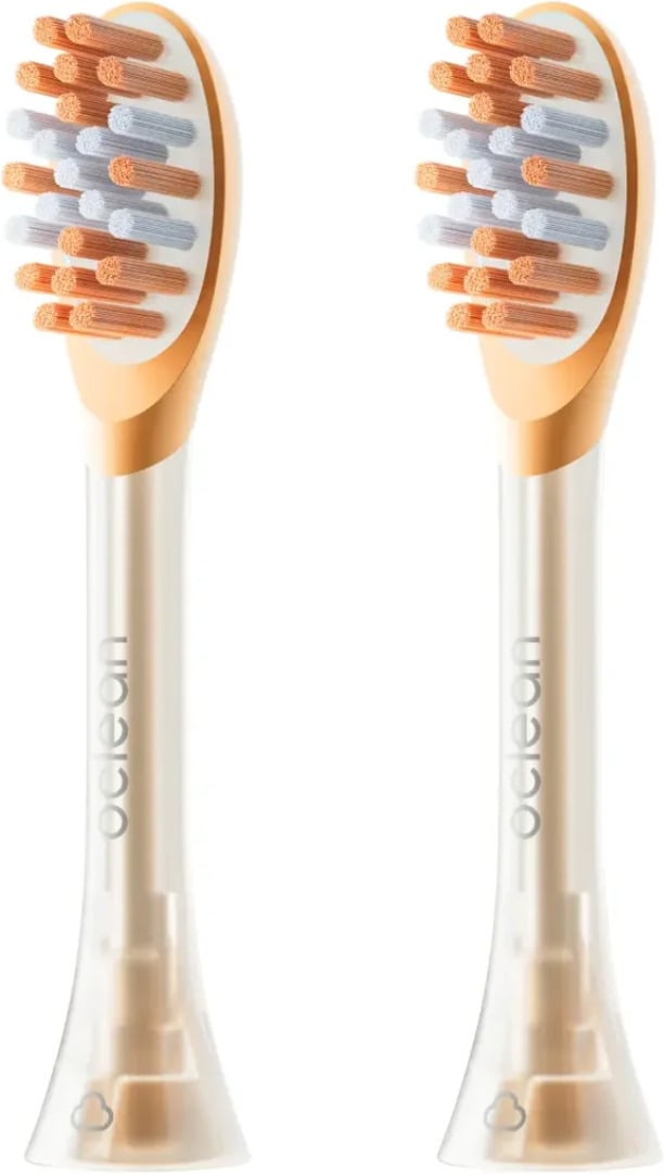 Oclean Easy Clean - vahetushari, oranž, 2 tk