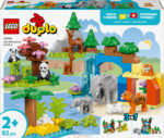 LEGO DUPLO Town 10446 – 3-ühes metsloomade ja loomade peredele